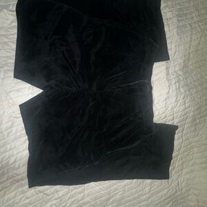 Lafayette 148 New York Midnight Velvet Trousers